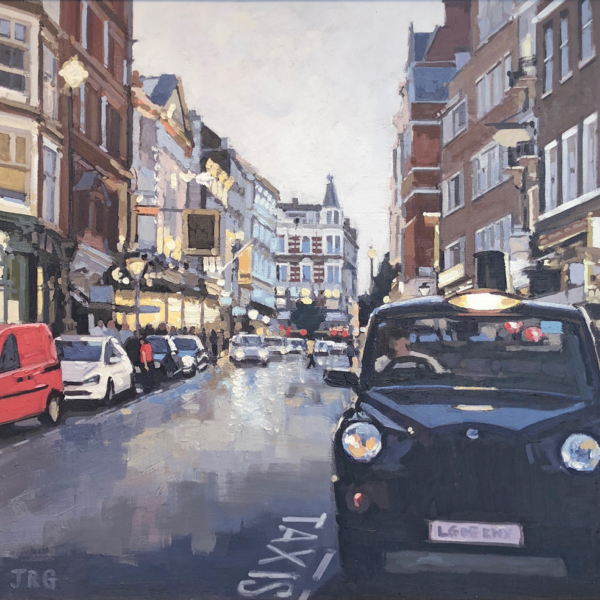 Taxi, St Martin’s Lane, Covent Garden