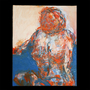 Woman seated naked